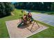 Community playground offers a fun play structure with slides and swings for Gathering enjoyment at 4015 Sierra Vista Cir, Cumming, GA 30040