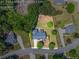Aerial view of property at 4572 Mulberry Fields Lane, Auburn, GA, featuring a lush, spacious lot at 4572 Mulberry Fields Ln, Auburn, GA 30011