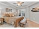 Beautiful main bedroom with plush carpeting and natural light at 200 River Vista Dr # 436, Atlanta, GA 30339