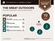 Outdoor report highlighting nearby golf courses, parks, and hiking trails at 4325 Acanthite Ct, Cumming, GA 30040