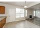Breakfast nook with access to living room and a backdoor at 194 Wilhelmina Dr, Austell, GA 30168