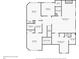 Detailed second floor plan showcasing bedrooms, bathrooms, closets, and Main Bedroom layout with dimensions at 194 Wilhelmina Dr, Austell, GA 30168