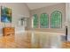 Living room with tall windows, hardwood floors, and natural light at 3348 Perrington Pointe, Marietta, GA 30066