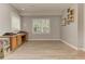 Office space featuring hardwood floors, neutral paint and window with shutters at 3348 Perrington Pointe, Marietta, GA 30066
