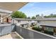 View of the well-maintained townhouse complex from a balcony at 3501 Roswell Ne Rd # 102, Atlanta, GA 30305