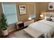 Serene bedroom with natural light, modern decor, and stylish furnishings at 490 Rockwell Sw St, Atlanta, GA 30310