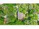 An aerial view of a house surrounded by lush, mature trees at 5120 Jett Forest Trl, Atlanta, GA 30327