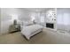 Bright main bedroom with a decorative fireplace, carpet floors, and natural lighting at 5120 Jett Forest Trl, Atlanta, GA 30327