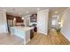Gourmet kitchen featuring stainless steel appliances, a large island, and ample cabinetry at 532 Walton Dr, Woodstock, GA 30188