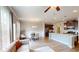 Open-concept kitchen with stainless appliances and connected dining area at 532 Walton Dr, Woodstock, GA 30188
