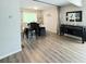 Bright dining area featuring contemporary decor and a view of the outdoors at 210 Paris Dr, Lawrenceville, GA 30043