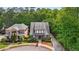 Charming two-story home boasts a well-manicured front yard and a welcoming front porch at 3800 Market Walk, Clarkston, GA 30021