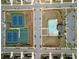 Aerial view of tennis courts and a community pool, perfect for active residents at 307 Ernest Ave, Peachtree City, GA 30269