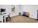 Bedroom with carpet and bright window at 307 Ernest Ave, Peachtree City, GA 30269