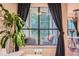Balcony view with furniture showing the outdoor seating area and surrounding greenery at 3777 Peachtree Ne Rd # 1512, Brookhaven, GA 30319