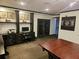Game room featuring a pool table, desk, computer, and comfortable seating at 3777 Peachtree Ne Rd # 1512, Brookhaven, GA 30319