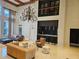 Spacious lobby featuring a grand chandelier, bar area, and comfortable seating at 3777 Peachtree Ne Rd # 1512, Brookhaven, GA 30319