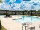 Community pool with plenty of space to relax and enjoy the day at 3790 Andover St, Cumming, GA 30028