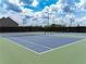 Community tennis courts on a clear day with lush greenery in the background at 3790 Andover St, Cumming, GA 30028