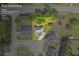 Aerial view of the property at 4368 Magnolia Bay Ln, Snellville, GA showing the 0.31 acre lot at 4368 Magnolia Bay Ln, Snellville, GA 30039