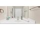 Bathroom featuring a white vanity, modern fixtures and ample counter space at 5075 Briarstone Ridge Way, Alpharetta, GA 30022