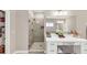 Bathroom area showing a large, glass shower and vanity area at 5075 Briarstone Ridge Way, Alpharetta, GA 30022