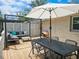 Entertaining area on back deck offers outdoor dining and lounging at 2413 Hunting Valley Dr, Decatur, GA 30033