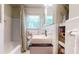 Bathroom showcasing single sink vanity, with tub and shower combination at 2413 Hunting Valley Dr, Decatur, GA 30033