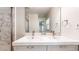 Modern bathroom features dual sinks, brushed nickel hardware, and stylish lighting at 2413 Hunting Valley Dr, Decatur, GA 30033