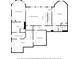Basement floor plan featuring a recreation room, exercise room, and wet bar at 6185 Deerwoods Trl, Alpharetta, GA 30005