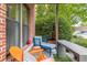 Cozy patio area with comfortable seating and great natural light at 791 Wylie Se St # 709, Atlanta, GA 30316