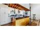 Modern kitchen with stainless steel appliances and a functional island at 1661 La France Ne St # 221, Atlanta, GA 30307