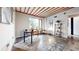 Bright office area featuring large windows, desk and hardwood floors at 1661 La France Ne St # 221, Atlanta, GA 30307
