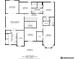 Floor 2 layout featuring bedrooms, bathrooms, living room, laundry, and hallways at 197 Hickory Pointe Dr, Acworth, GA 30101
