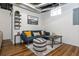 Cozy basement with a comfortable seating area, stylish accents, and plenty of natural light at 2681 Linnwood Se Dr, Smyrna, GA 30080