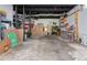 Unfinished basement providing ample storage space for boxes and other items at 2681 Linnwood Se Dr, Smyrna, GA 30080