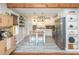 Bright kitchen with stainless steel appliances, eat-in island, and custom cabinetry offers a stylish space at 2681 Linnwood Se Dr, Smyrna, GA 30080