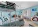 Bedroom featuring a bunk bed, desk and good natural light at 320 Rossiter Rdg, Alpharetta, GA 30022