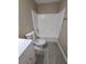 Updated bathroom features a full tub/shower combination and new toilet at 1356 Ambercrest Way, Austell, GA 30168