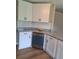 A modern kitchen featuring stainless steel appliances and white subway tile backsplash at 1356 Ambercrest Way, Austell, GA 30168