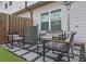Cozy back patio with stylish furniture and an inviting outdoor space at 1386 Ben Park Way, Grayson, GA 30017