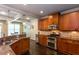 Spacious kitchen with stainless steel appliances and granite countertops at 2604 Porchside Se Pl, Atlanta, GA 30316
