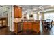 Updated kitchen with granite counters, stainless appliances and breakfast area at 2604 Porchside Se Pl, Atlanta, GA 30316