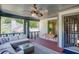 Inviting porch with comfortable seating, coffee table, and a view of the outdoors at 2604 Porchside Se Pl, Atlanta, GA 30316