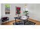 Bright home office with natural light, stylish desk, and modern decor at 1058 Piedmont Ave # 103, Atlanta, GA 30309