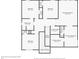 Second floor plan featuring bedrooms, bathrooms, laundry room, and primary bedroom suite with walk-in closet at 338 Santa Anita Ave, Woodstock, GA 30189
