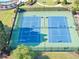 Well-maintained tennis courts for residents at 338 Santa Anita Ave, Woodstock, GA 30189