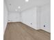 Basement featuring light brown floors, neutral paint, and recessed lights at 507 Karen Ln, Woodstock, GA 30188