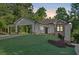 Charming one-story home featuring a side entry garage, stone accents, and lush landscaping at 507 Karen Ln, Woodstock, GA 30188