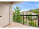 View from balcony of lush trees and building at 1502 River Green Nw Dr # 1502, Atlanta, GA 30327
